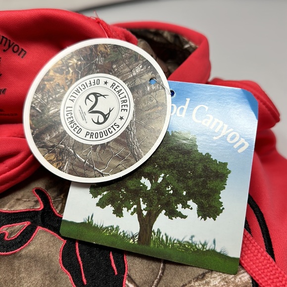 Cottonwood Canyon womens large pink camouflage Realtree sweatshirt new with tags - Picture 4 of 6